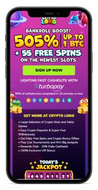 Crypto Loko Casino screenshot mobile