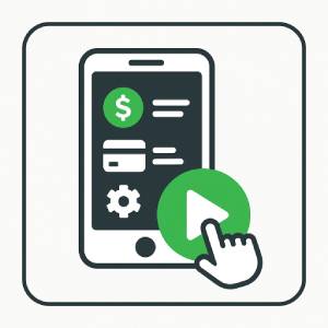 Complete the transaction and start playing