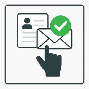 Register your account and verify your email