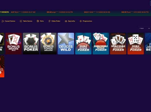 Crypto Palace Casino video pokerscreenshot