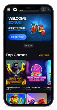 MonacoJack Casino mobile screenshot