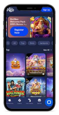 NeoSlot Casino mobile screenshot